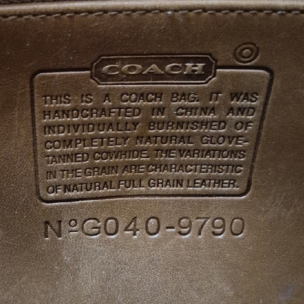 Coach City Bag Tan Leather Shoulder Crossbody Bag and Wallet Set Checkbook 9790 - Picture 3 of 16